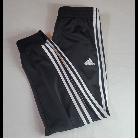 adidas Other - Adidas black soccer joggers with side stripes